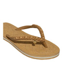 Chinelo Flip Flop Serpentize Bege Corrente