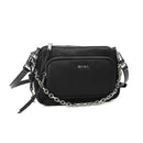 Bolsa Pequena Nylon Preta Alça Transversal