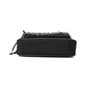 Bolsa Pequena Nylon Preta Alça Transversal