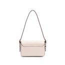 Bolsa Pequena Soft Marfim Alça De Ombro